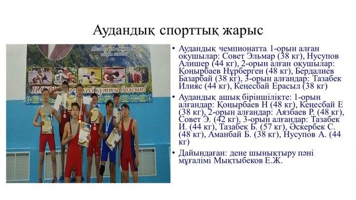 Мектеп жетістіктер