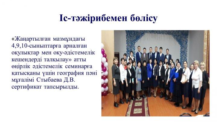 Мектеп жетістіктер